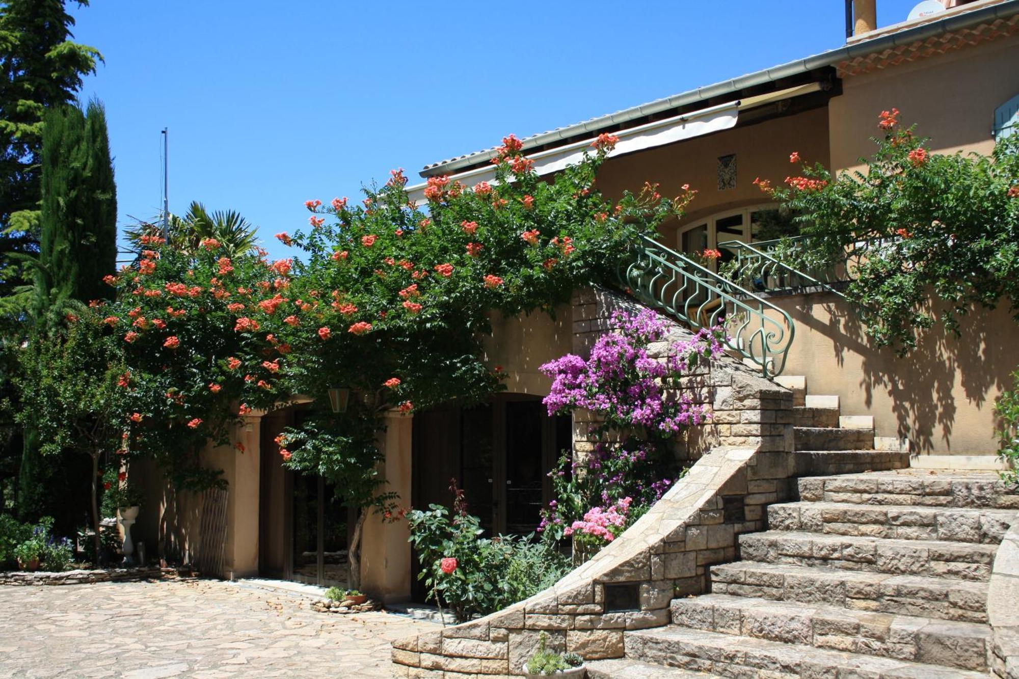 Villa Thebaide Chambres D'Hotes Laudun Luaran gambar